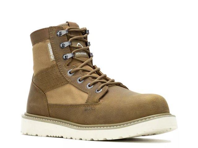 Wolverine wedge sole boots cheap