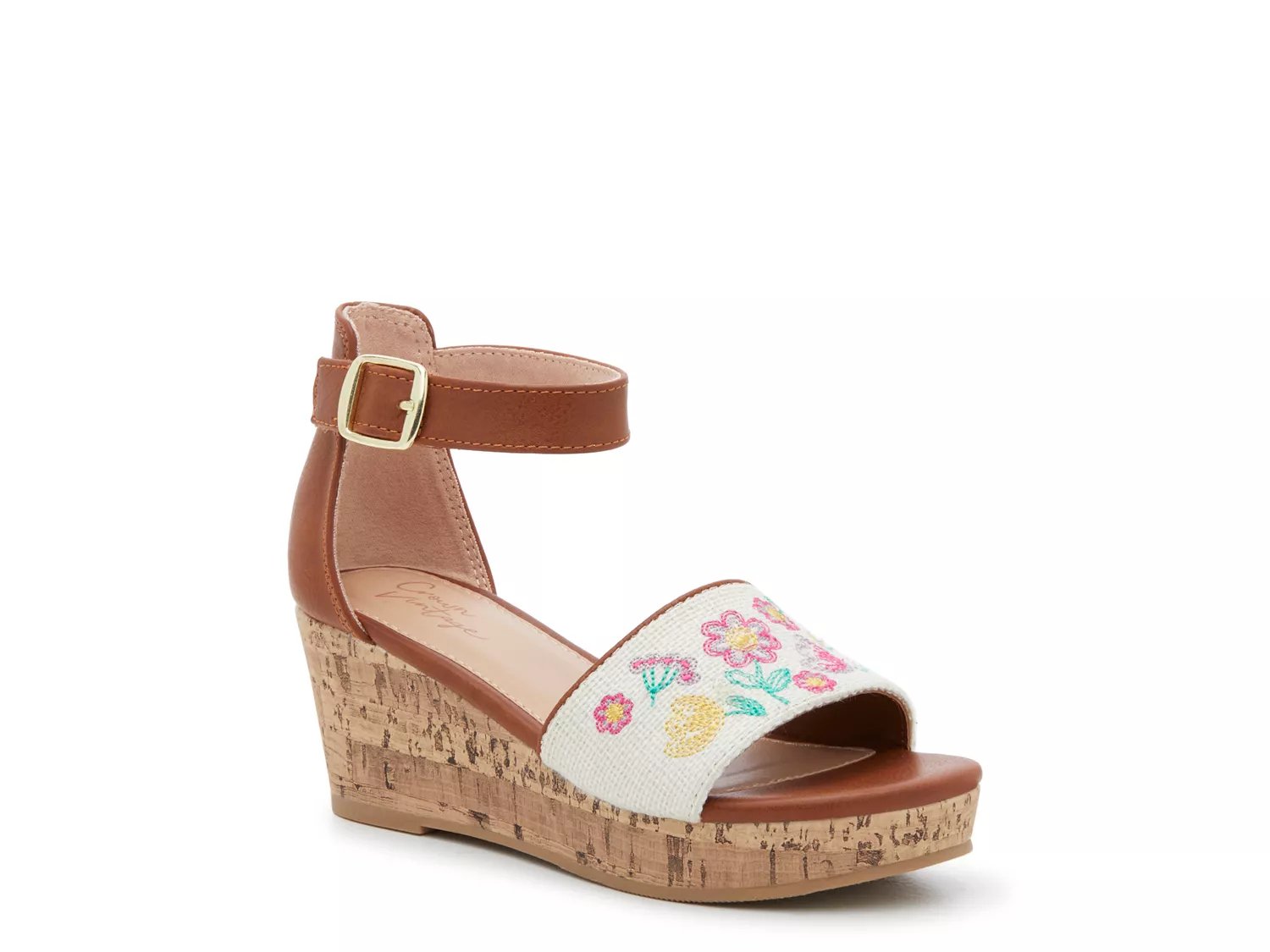 Crown Vintage Daisy Wedge Sandal - Kids' - Free Shipping | DSW