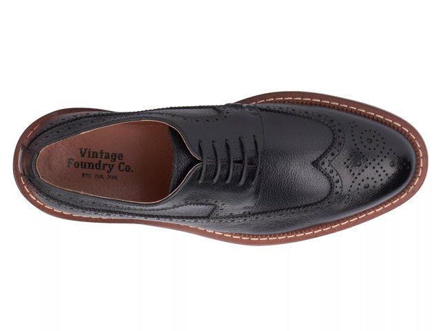 Vintage foundry wingtip oxford sales