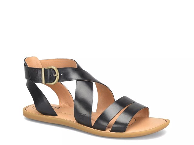 Born Impala Sandal Women s Black Size 6 Sandals Ankle Strap