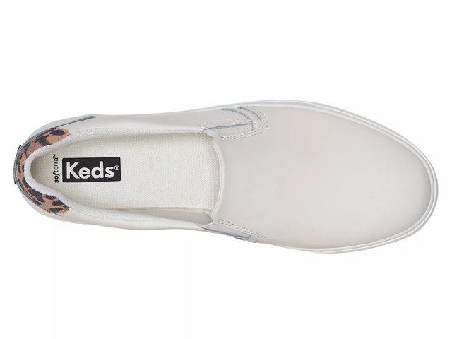 Keds white slip on on sale