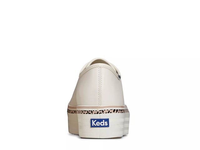 Keds triple decker white canvas online