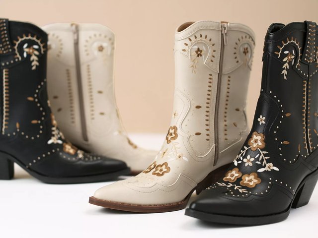 Dsw embroidered boots 2025