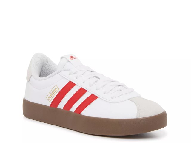Adidas VL Court 3.0 Sneaker Women s White Red Size 7 Sneakers