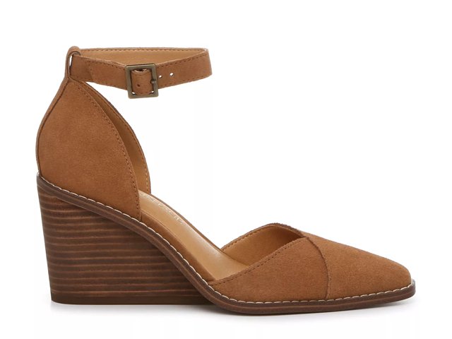 Tan wedge best sale pumps