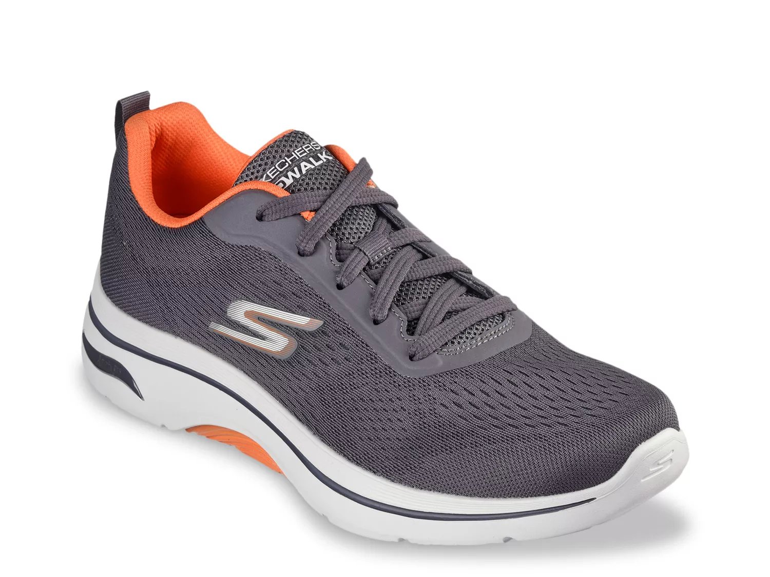 Zapatos skechers outlet go walk orange