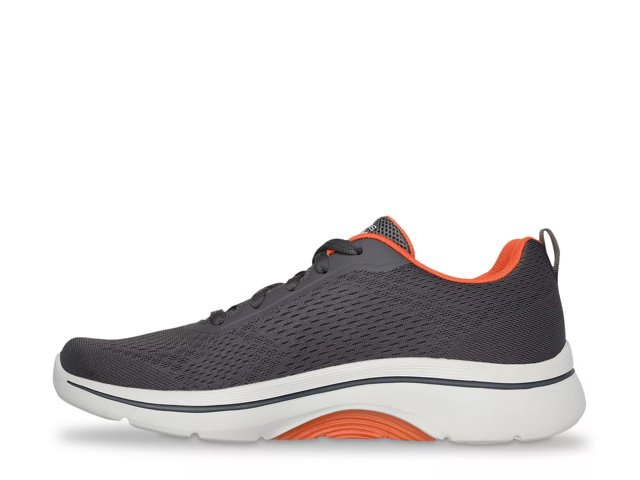 Skechers go walk 2 mens orange shop