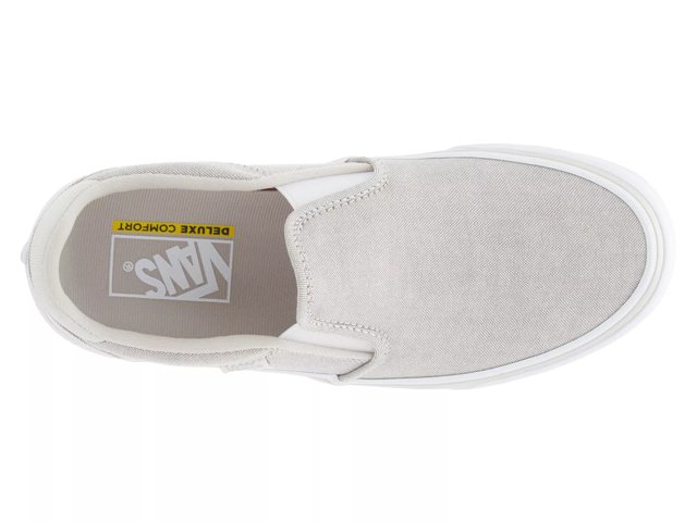 Vans Asher Deluxe Slip-On Sneaker - Women's - Free Shipping Vans Asher Deluxe Slip-On Sneaker - Women's - Free Shipping