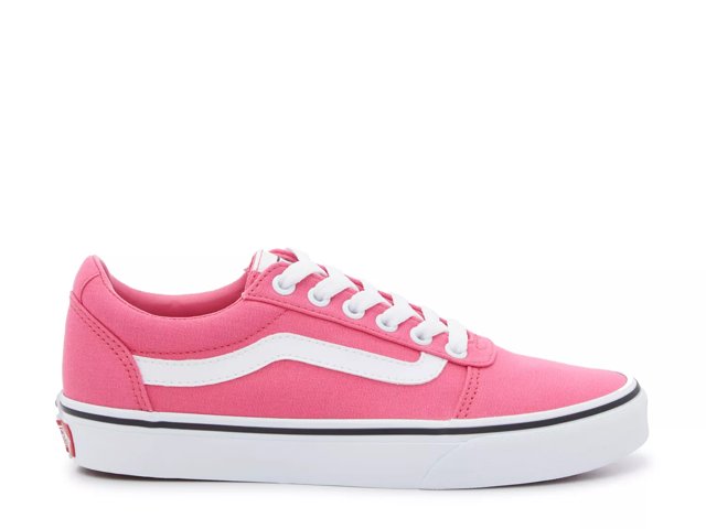 Pink vans dsw deals