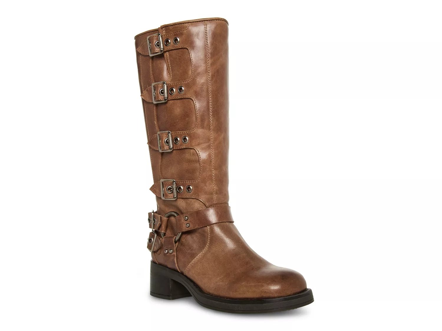 Steve Madden Brocks Moto Boot Free Shipping DSW