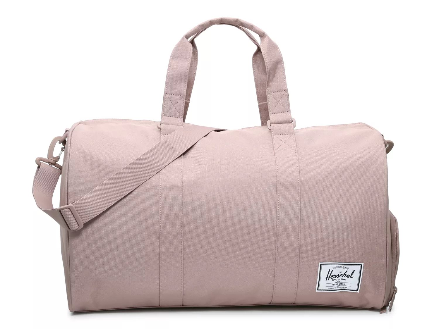 Pink herschel hotsell duffle bag