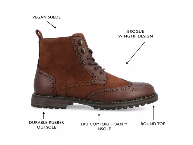 Brogue wingtip timberland boots shop