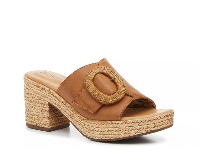 B.O.C. Born Concept Maribel Sandal Women s Tan Brown Size 9 Sandals