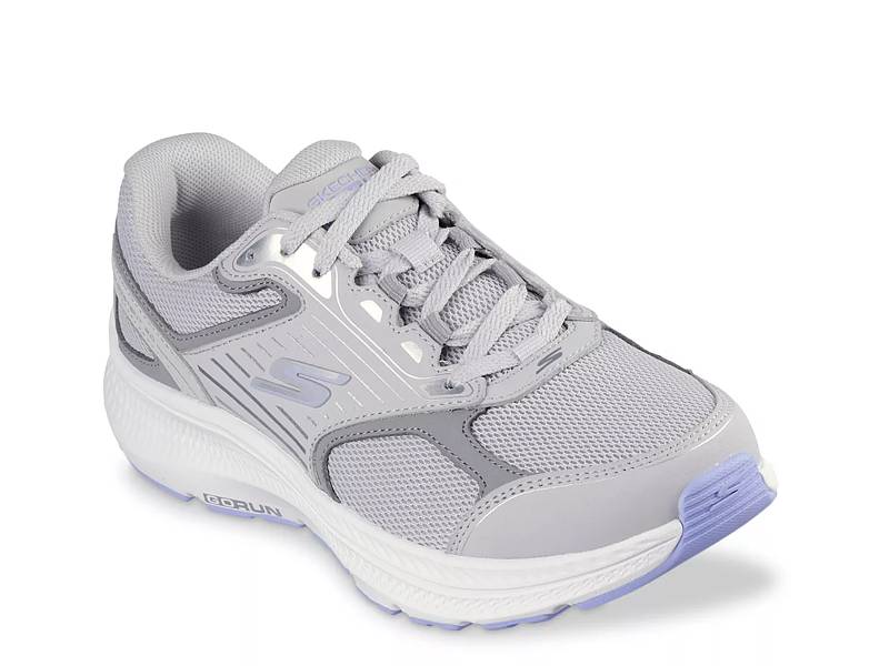 Skechers Womens Glide Step Shoes, Color: Gray/White, Size: 38 EU : Buy  Online at Best Price in KSA - Souq is now : Fashion