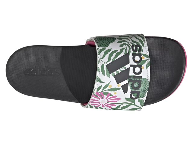 Adidas slip on floral top