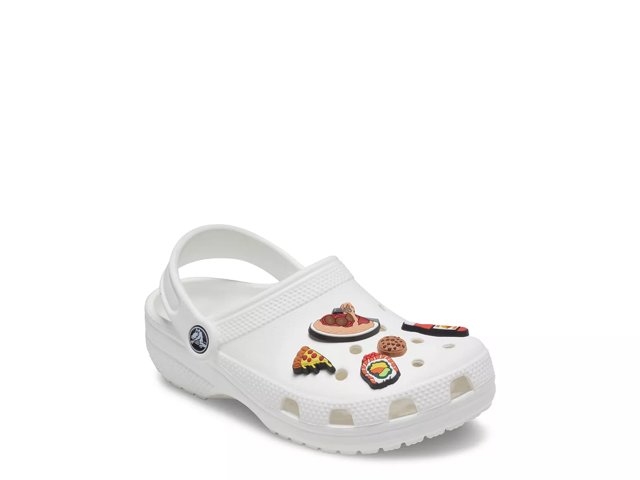 Crocs Food Please Jibbitz Set 5 Pack Free Shipping DSW