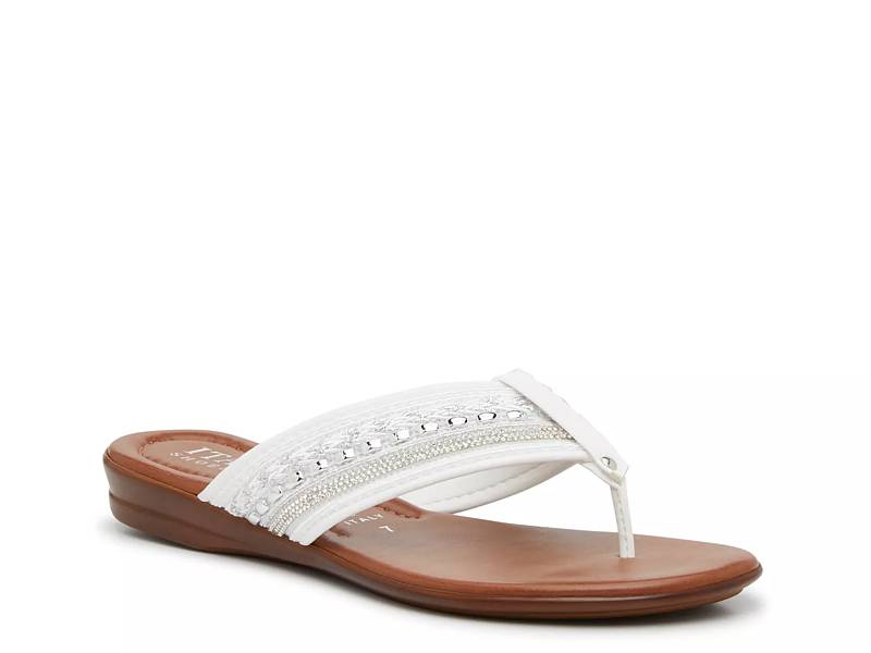 Dsw white flip flops on sale