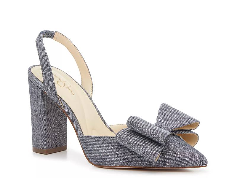 Navy blue shoes at dsw store