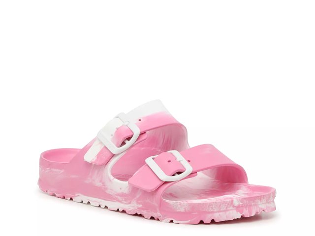 Birkenstock arizona essentials pink top
