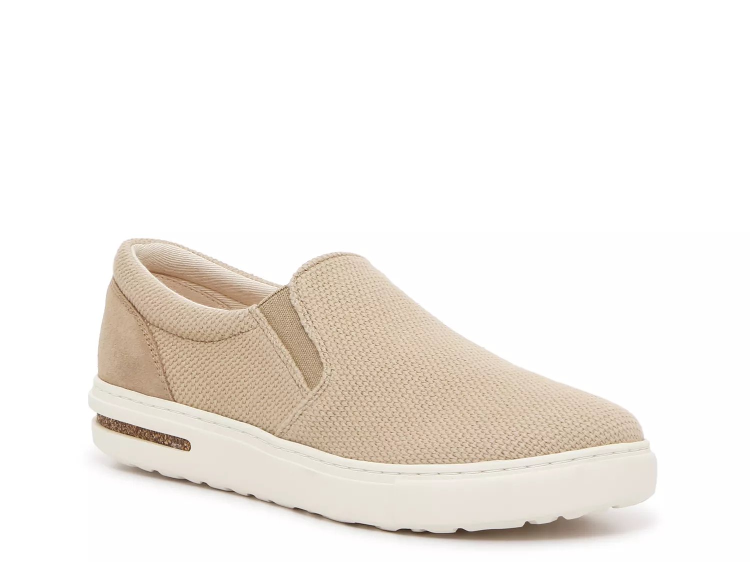 Tan slip hot sale on sneakers