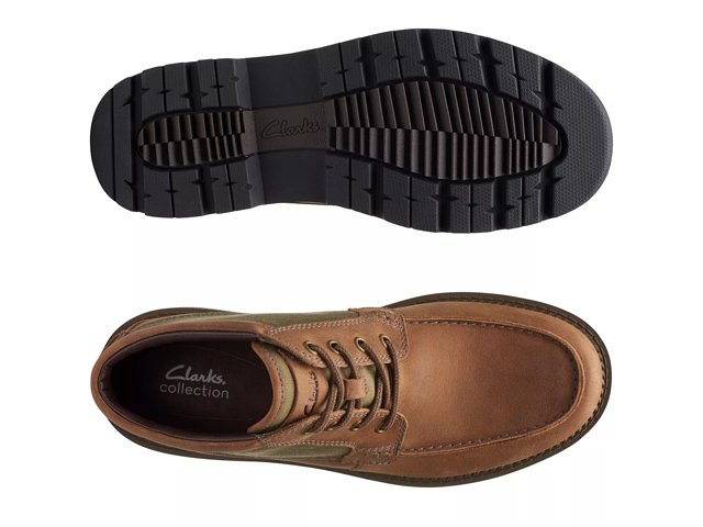 Clarks moc toe cheap
