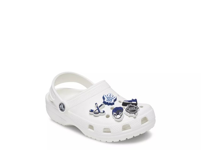 Crocs NHL Toronto Maple Leafs Jibbitz Set 5 Pack Free Shipping