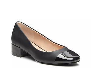 Black block best sale heels dsw