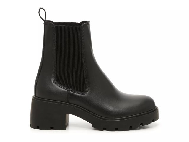 Steve madden black chelsea boots clearance