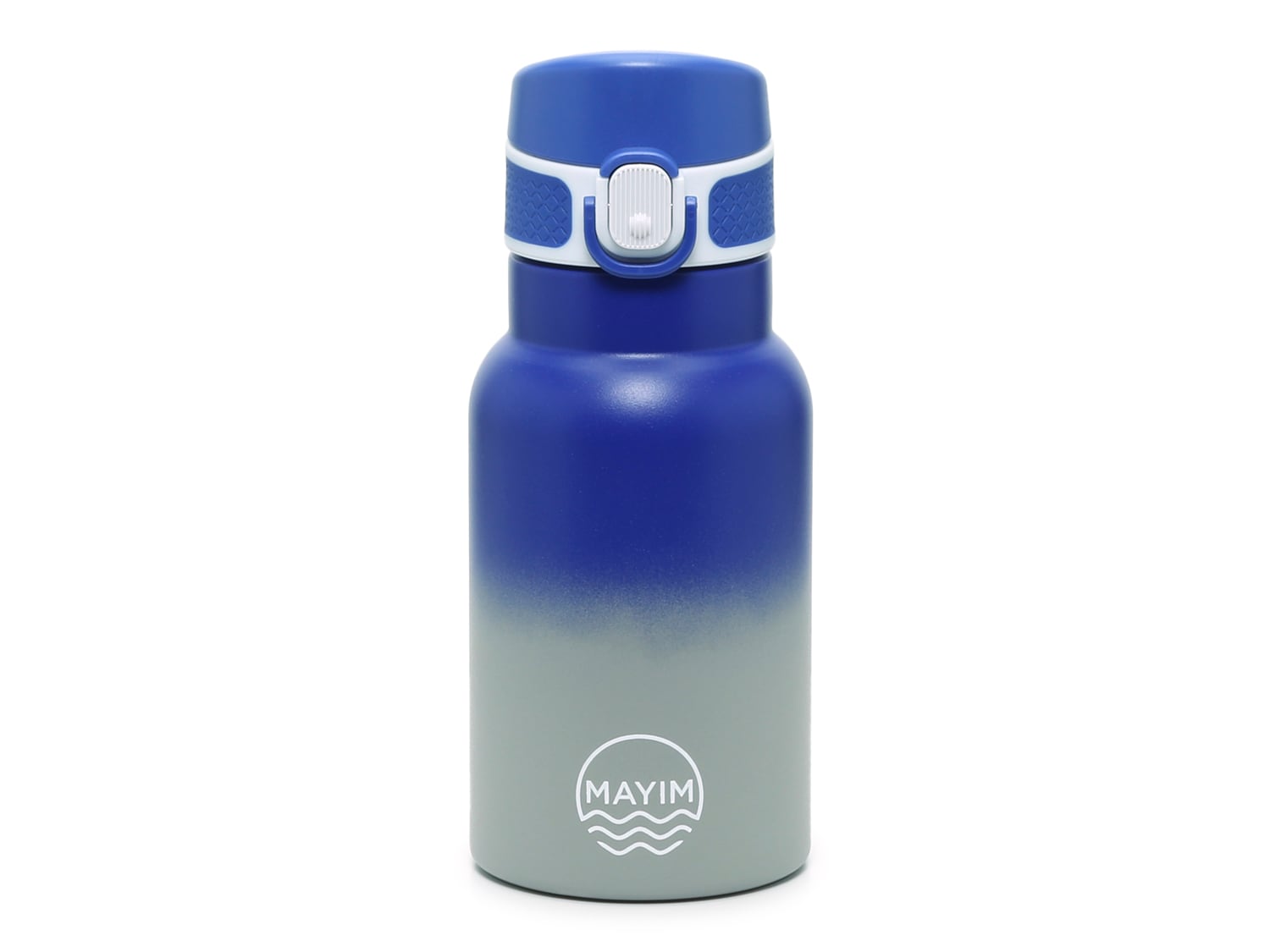 Mayim Neoprene Capsule Water Bottle with Dark Blue Sleeve, 2.2 L