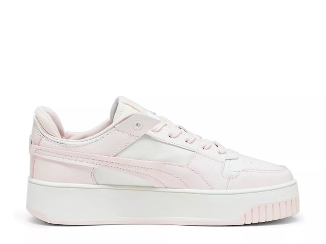 Puma carina pink and white store