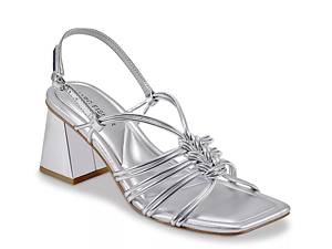 Dsw 2024 silver sandals