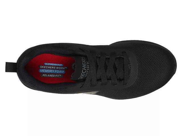 Skechers - black 'flex appeal 3.0' slip-on trainers clearance