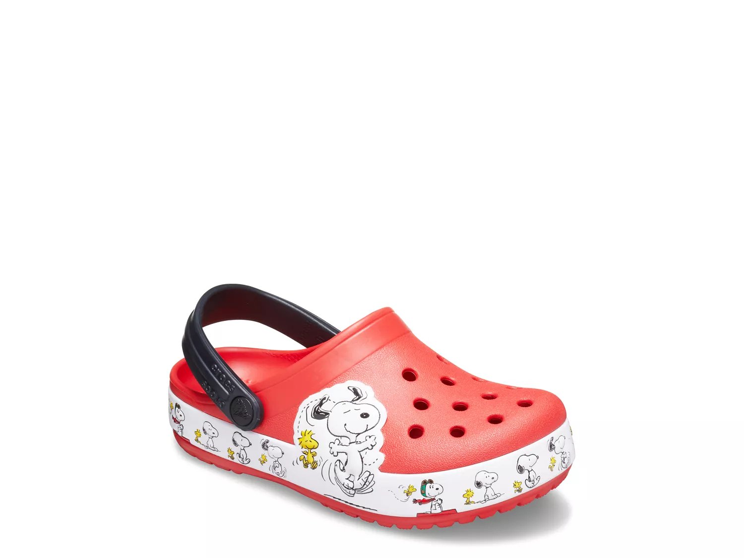 Crocs Fun Lab Snoopy Woodstock Clog - Kids' - Free Shipping | DSW