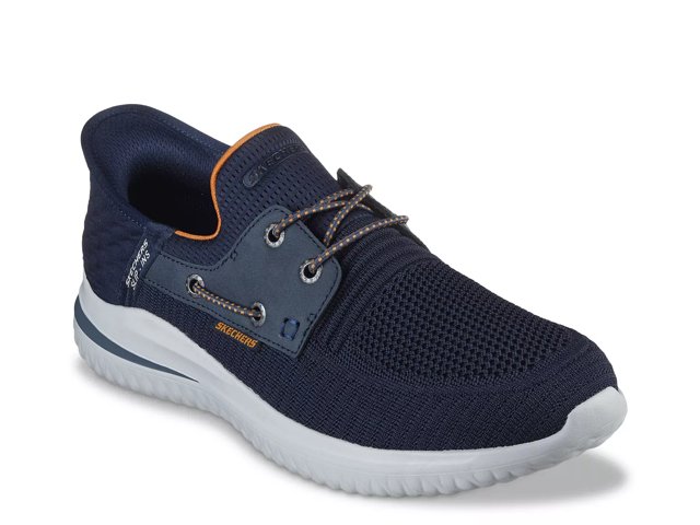 Skechers Hands Free Slip Ins Delson 3.0 Roth Boat Shoe