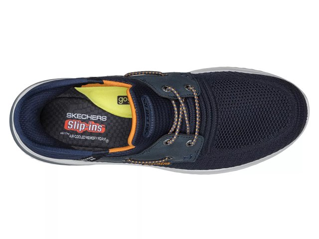 Skechers Hands Free Slip Ins Delson 3.0 Roth Boat Shoe