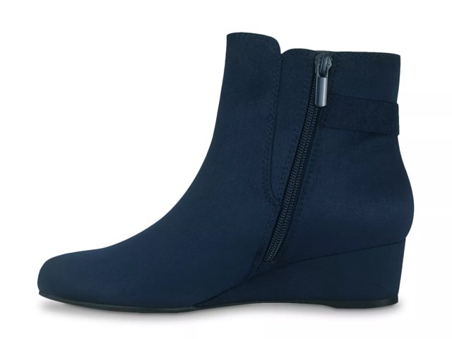 Low wedge bootie sale