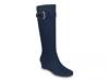 dsw navy blue boots