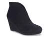 Dsw black wedge boots sale