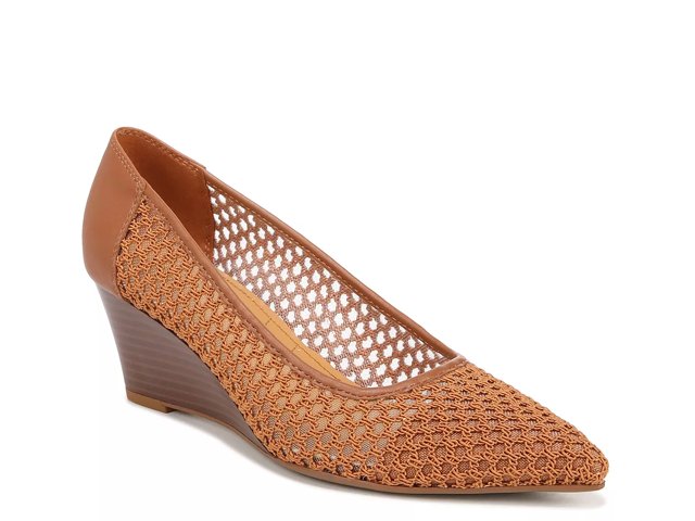 Franco sarto pointed toe top wedge