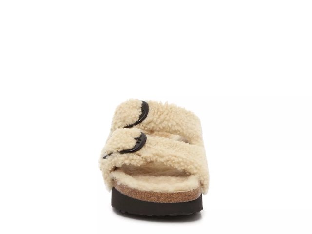 Papillio arizona big buckle flatform sandals in teddy best sale