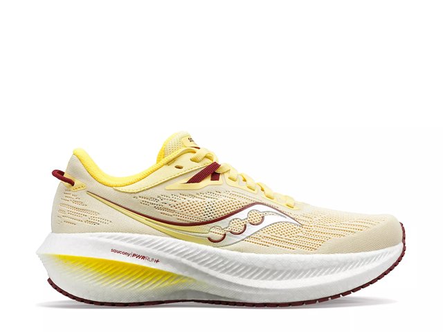 Saucony running cheap shoes yellow