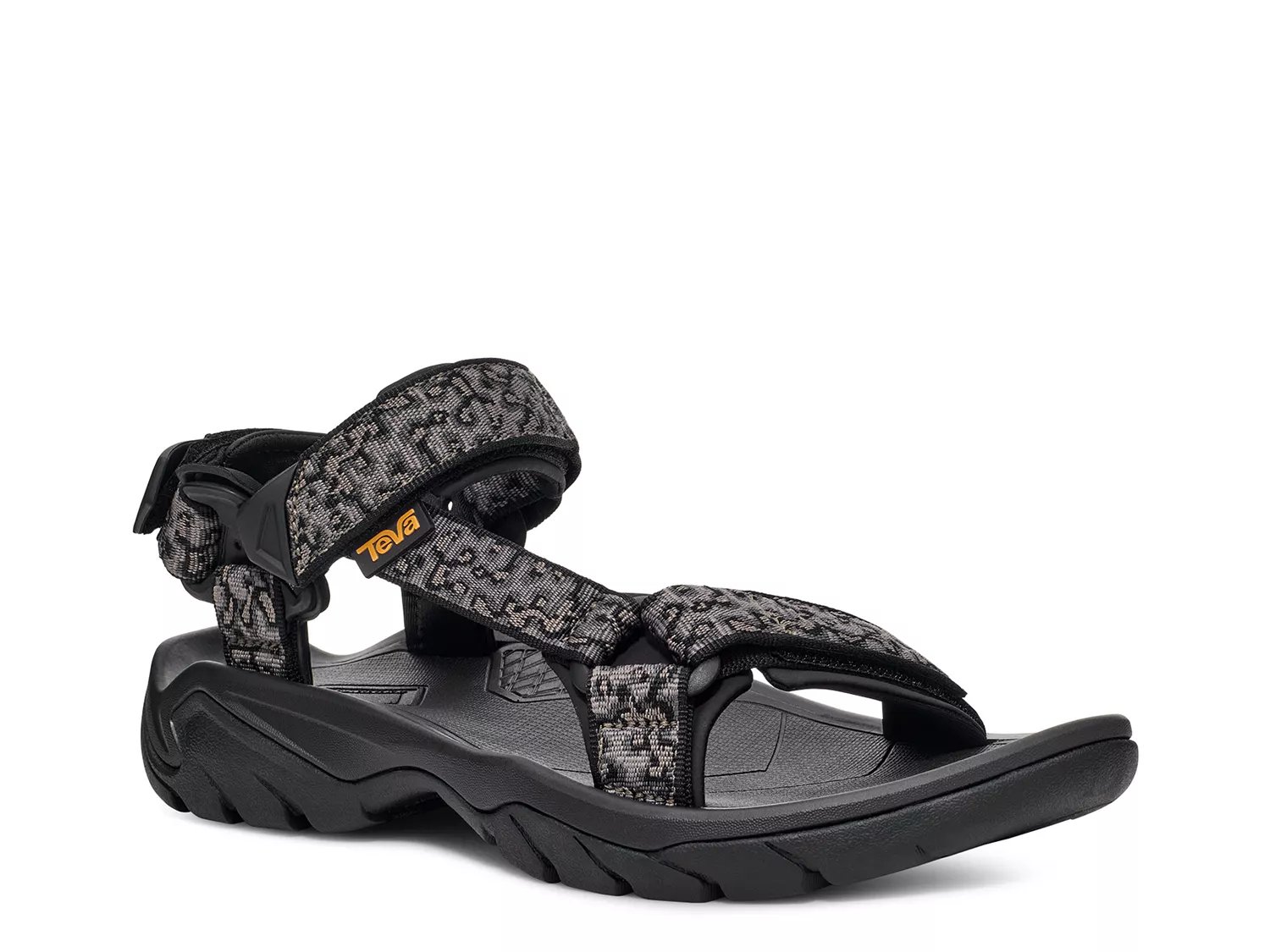 Teva Terra Fi 5 Universal Sandal | Men's | Black/Grey Abstract Print | Size 12 | Sandals