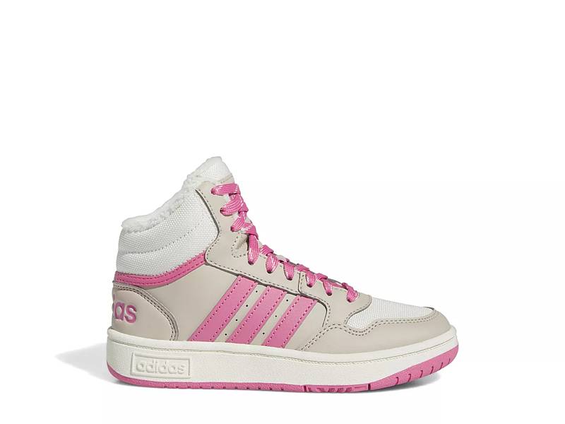 adidas Hoops Mid 3.0 Sneaker Kids Free Shipping DSW