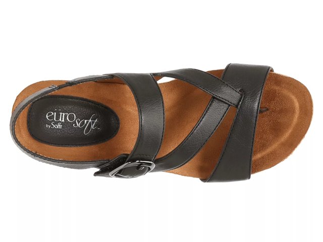 Eurosoft Evelyn Wedge Sandal Free Shipping DSW