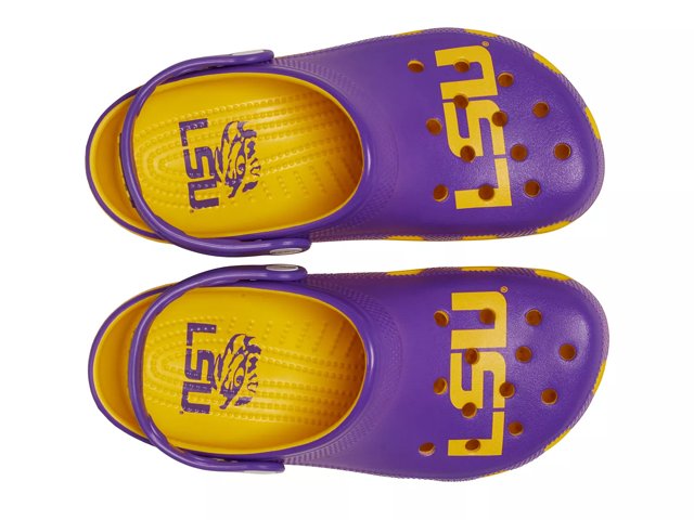 Lsu crocs 2025