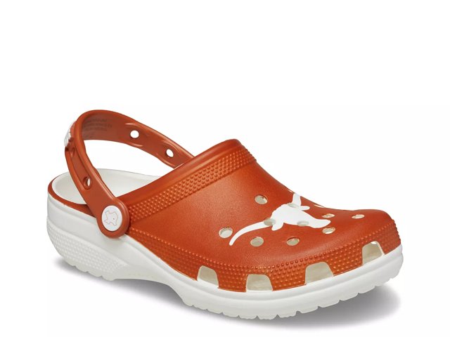Crocs College University Of Texas Classic Clog Free Shipping DSW