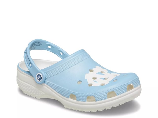 Crocs University of North Carolina Classic Clog White W11 M9