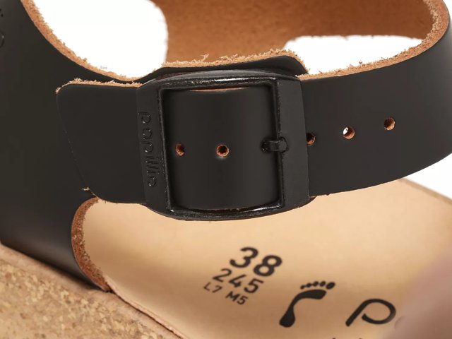 ビルケンシュトック　Papillio Glenda 24.5 （ほぼ新品） Papillio by Birkenstock Wedge Sandal - Glenda - QVC.com