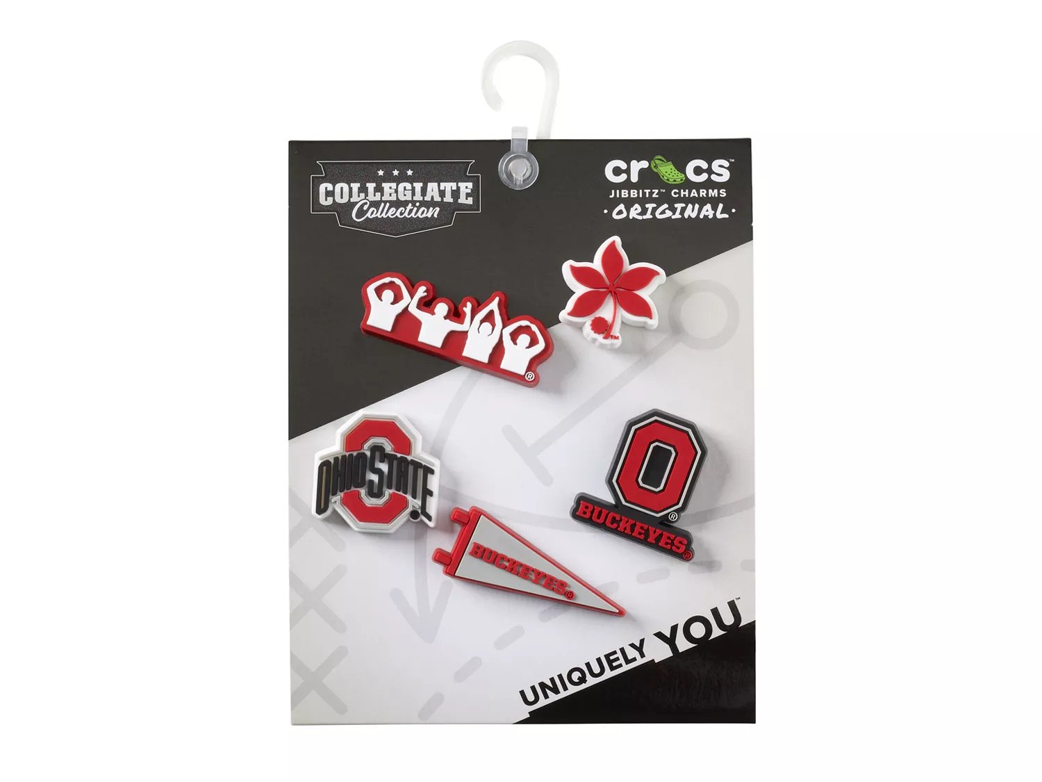 Ohio State University Jibbitz Set - 5 Pack