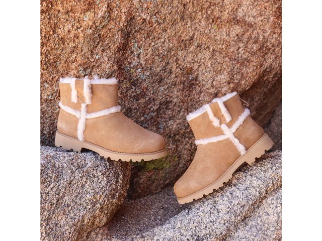 Bearpaw fur boots dsw outlet